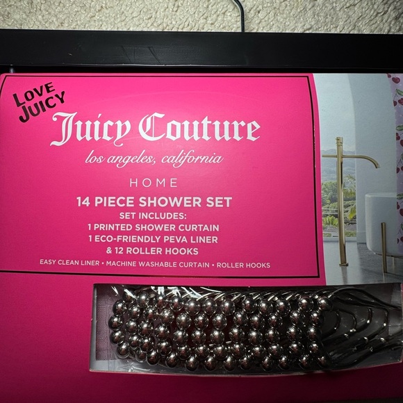 Juicy Couture Pink Cherry Shower Set - Picture 3 of 3